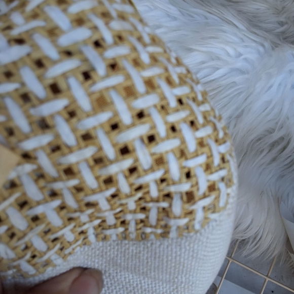 Henschel Unisex‎ l vintage cvented straw cabbie hat L - Picture 3 of 10